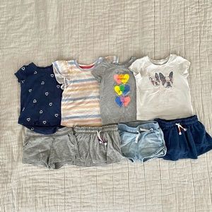 18mo summer top and bottom bundle